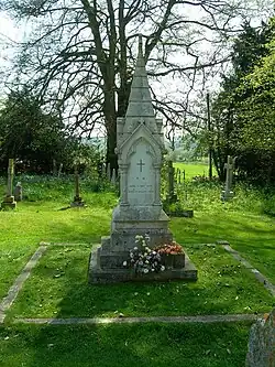 Nightingale's grave in St&nbsp;Margaret's Church.