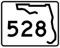 State Road 528 marker