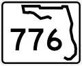 State Road 776 marker