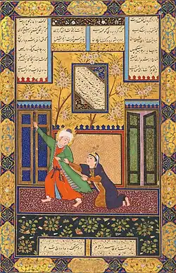 Colorful miniature painting