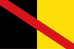 Flag of Fontaine-l'Évêque