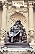 Statue of Molière by Bernard-Gabriel Seurre