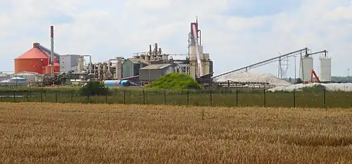 The beet sugar factory