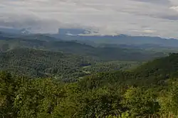 Overlook from Foothills Parkway, July 2013