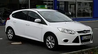 The third generation Ford Focus features Kinetic Styling