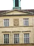Classical corner facade of former Norwich Union Building