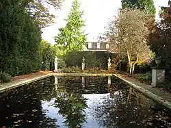 The pool in 2009, prior to restoration