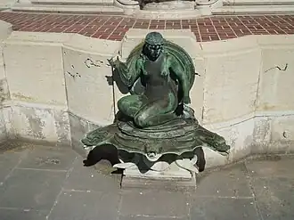 Fountain statue