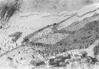 Le passage de la Bérézina, Joseph Raymond Fournier-Sarlovèze