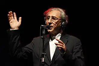 Battiato at the Festival Gaber in Viareggio (2010)