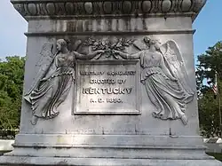 Inscription north face of 1850 monument