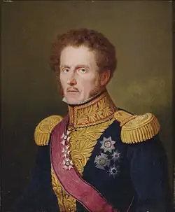Portrait of Ernst von Hügel, 1829