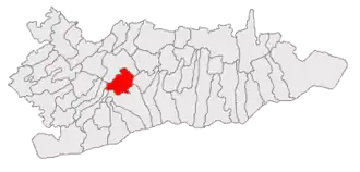 Location in Călărași County