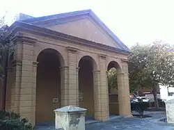 This is a photograph of the Justice Owen Moot Court at Fremantle's third Court House, which was constructed in 1884.