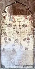 Decaying and dilapidated fresco