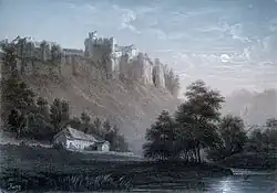 Jean-Baptiste Fresez: Ruins of Ansembourg Castle