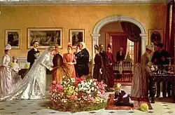 Jessica Hayllar, Fresh from the Altar, 1890, oil on canvas, Private Collection.