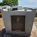 HMAS Canberra memorial.