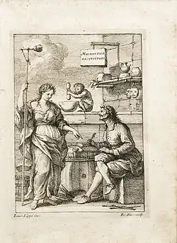 Il Malmantile racquistato. Etching. Florence, 1731.[84]