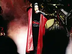 Madonna performing "Frozen" during the Drowned World Tour (2001)