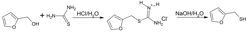 Synthesis of furfuryl mercaptane (Furan-2-ylmethanethiol)