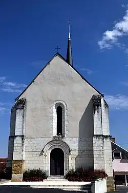 The church of Saint-Etienne, in Géhée