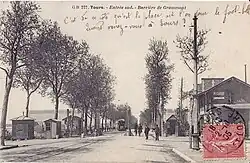 Tollgate at the Grammont barrier.