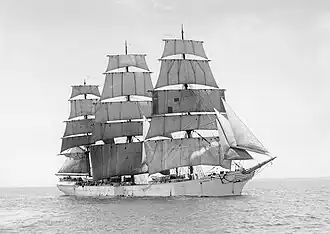 G.D.Kennedy under sail