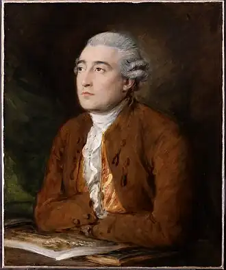 Portrait of Philip James de Loutherbourg (1778), Dulwich Picture Gallery