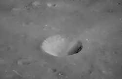 Oblique Apollo 12 image of Gambart A