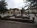 Tidaholm's town square.