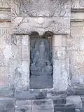Ganesha statue in eastern niche of Sambisari temple.