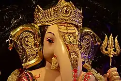 Head of a Murti of Ganesh