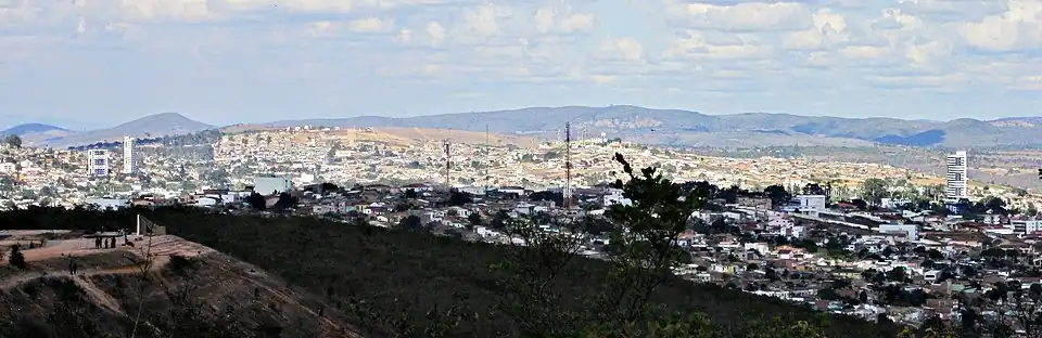 Panoramic view of Garanhuns from Monte Magano