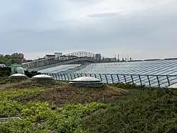 View from the upper garden (roof)