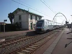 Gujan-Mestras main train station.