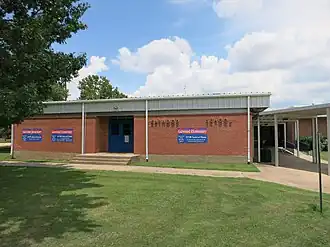 Garwood Elementary School is on TX 71 in Garwood.