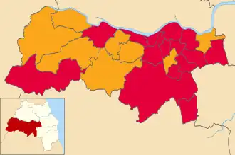 2006 results map