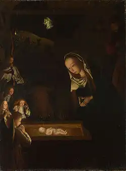 Nativity at Night by Geertgen tot Sint Jans, c. 1490.