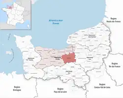 Communauté d'agglomération Lisieux Normandie is the communauté d'agglomération, an intercommunal structure, centred on the town of Lisieux.