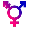 Pink and blue transgender