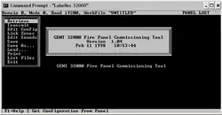 The System 32000 Commissioning Tool, Labeller 32000.