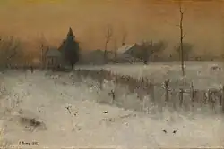 Home at Montclair, 1892, oil on canvas, Clark Art Institute