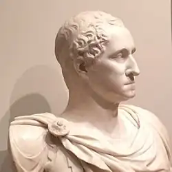 Marble bust of Washington by Giuseppe Ceracchi, 1795