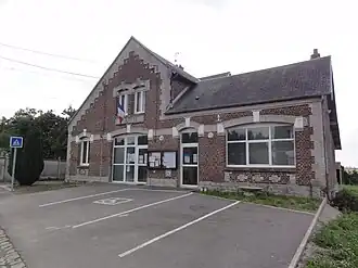 The town hall of Germaine