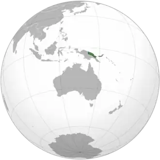 German New Guinea before World War I