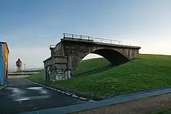 Remains of a bridge in industrial park Ilseder Hütte, 2008