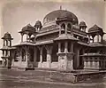 Tomb of Muhammad Ghaus at Gwalior, Madhya Pradesh, taken by Bourne & Shepherd c.&nbsp;1883, from the Archaeological Survey of India Collections