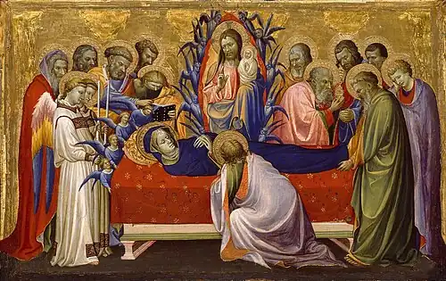 The Death of the Virgin by Gherardo Starnina c. 1401 to 1410