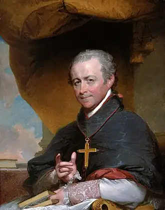 Portrait of Jean-Louis Lefebvre de Cheverus, 1823